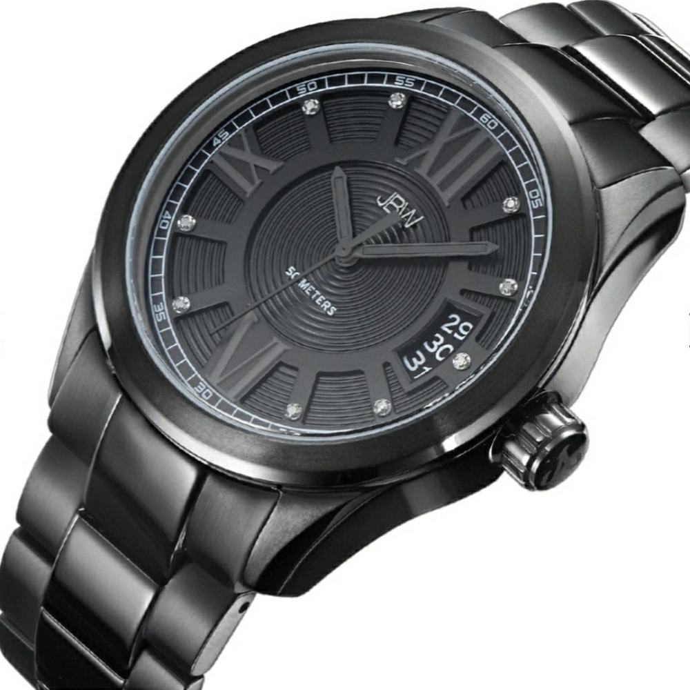 This is a an elegant JBW diamond watch: "Bond"